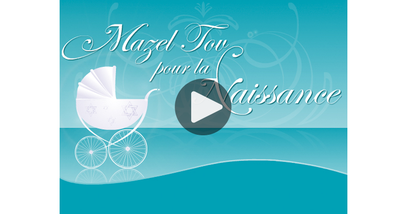 Ma Carte Mazel Tov Pour La Naissance