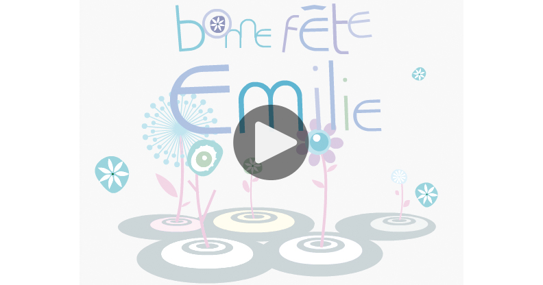 Ma Carte Bonne Fete Emilie 19 Septembre Ma Carte Bonne Fete Emilie 19 Septembre