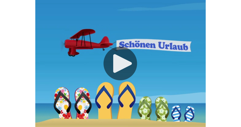 Meine Karte - Schönen Urlaub
