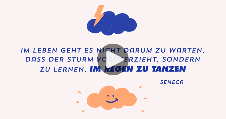 Meine Karte - Lerne, im Regen zu tanzen