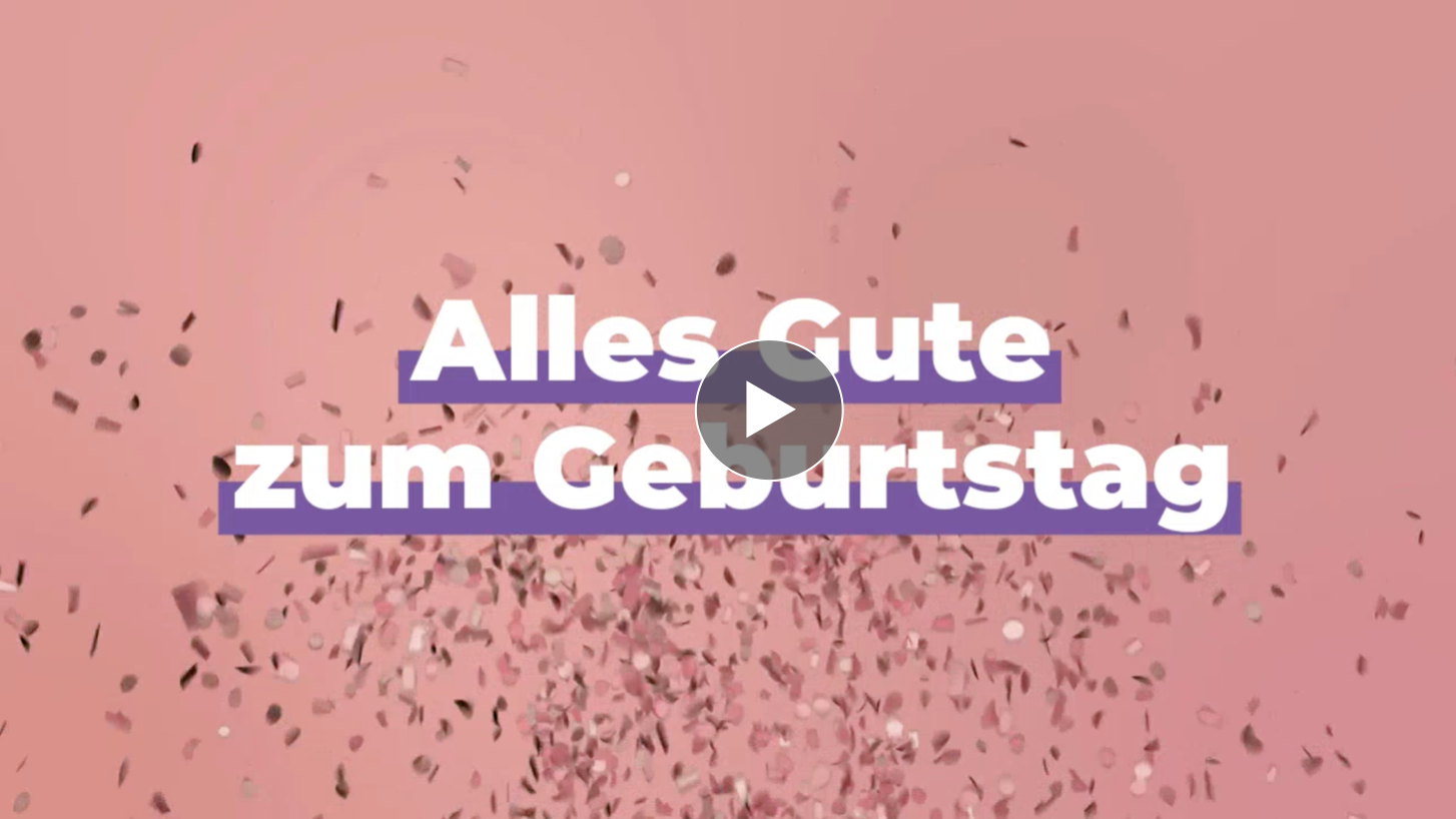 Meine Karte Alles Gute zum Geburtstag