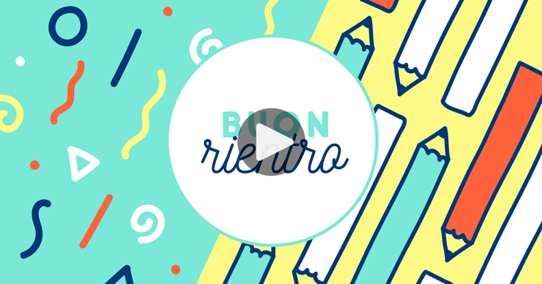Cartolina - Buon rientro a scuola