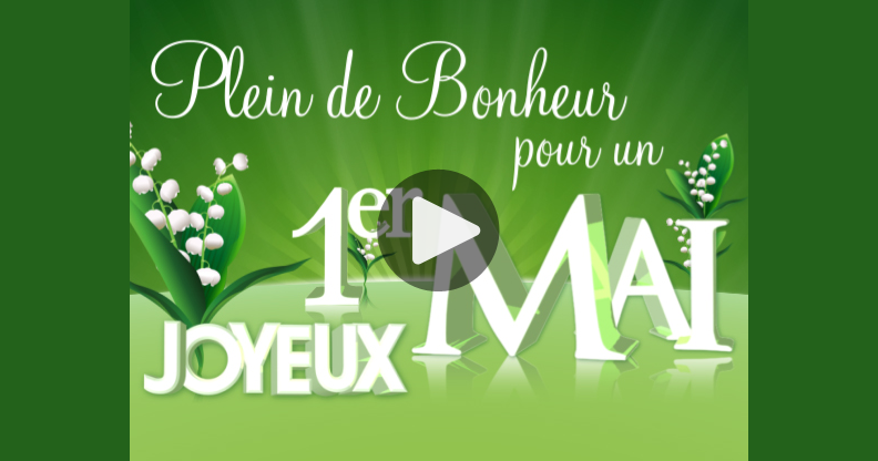 Ma Carte Joyeux 1er Mai Ma Carte Joyeux 1er Mai