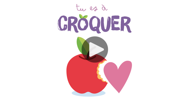 Ma carte - Tu es à croquer
