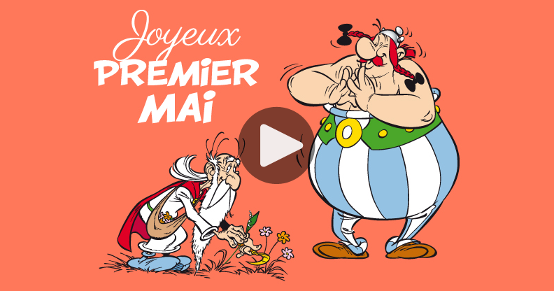 Ma Carte Chasse Le Muguet Avec Asterix