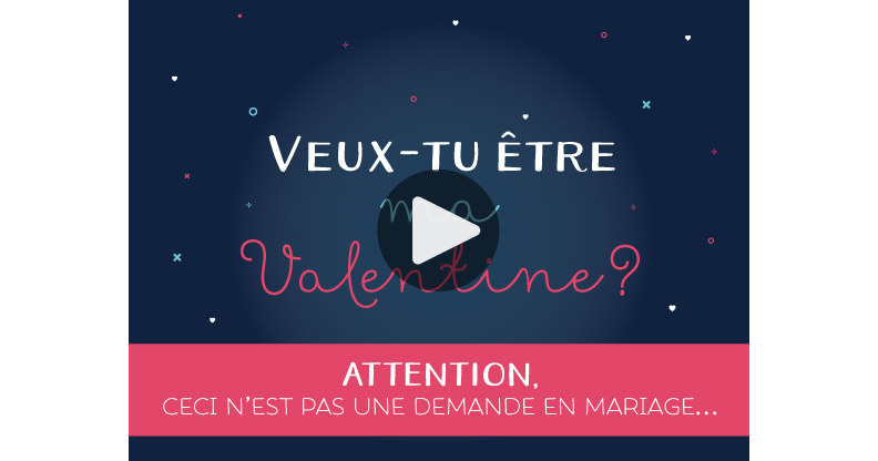 Ma carte - Veux-tu être ma Valentine