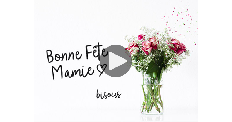 Ma Carte Bonne Fete Mamie Bisous Ma Carte Bonne Fete Mamie Bisous
