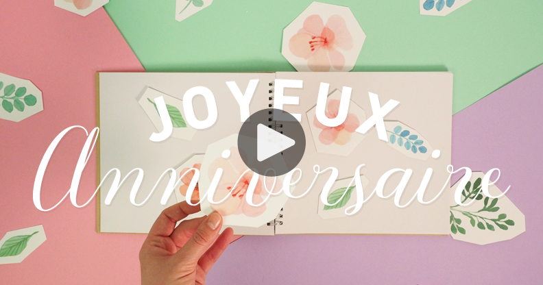 Ma Carte Anniversaire Printanier