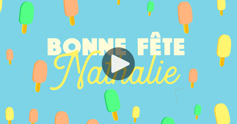 Ma Carte Bonne Fete Nathalie 27 Juillet