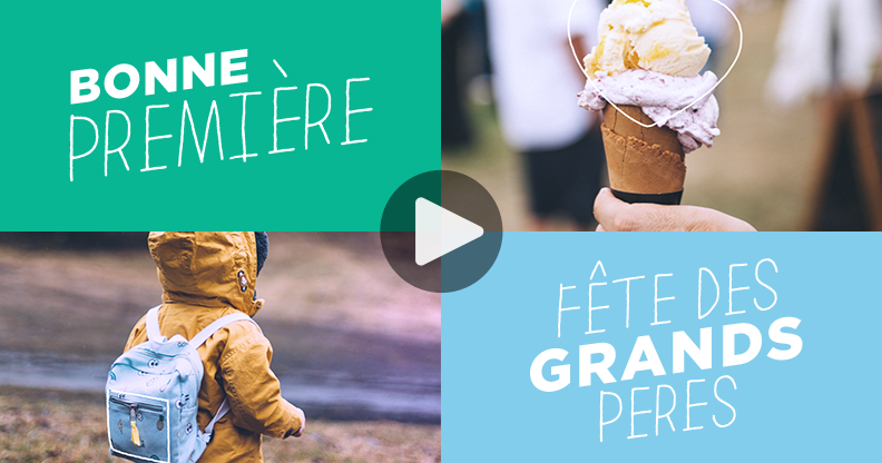 Ma carte - 1ère fête des grands-pères