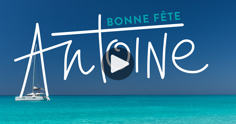 Ma carte - Bonne fête Antoine, 13 juin