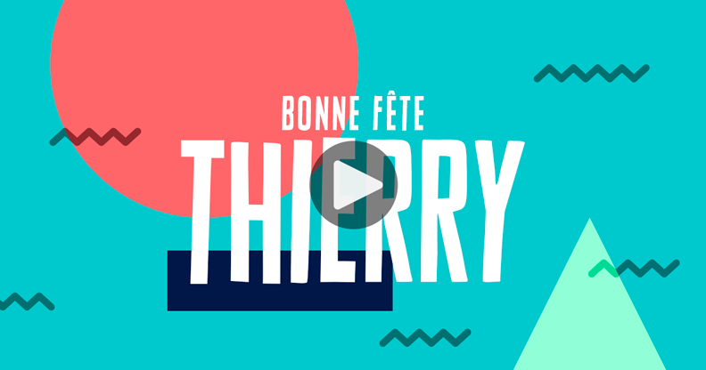 Ma Carte Bonne Fete Thierry 1er Juillet