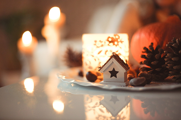 Ambiance de Noël chaleureuse, Photo de Sweta Meininger