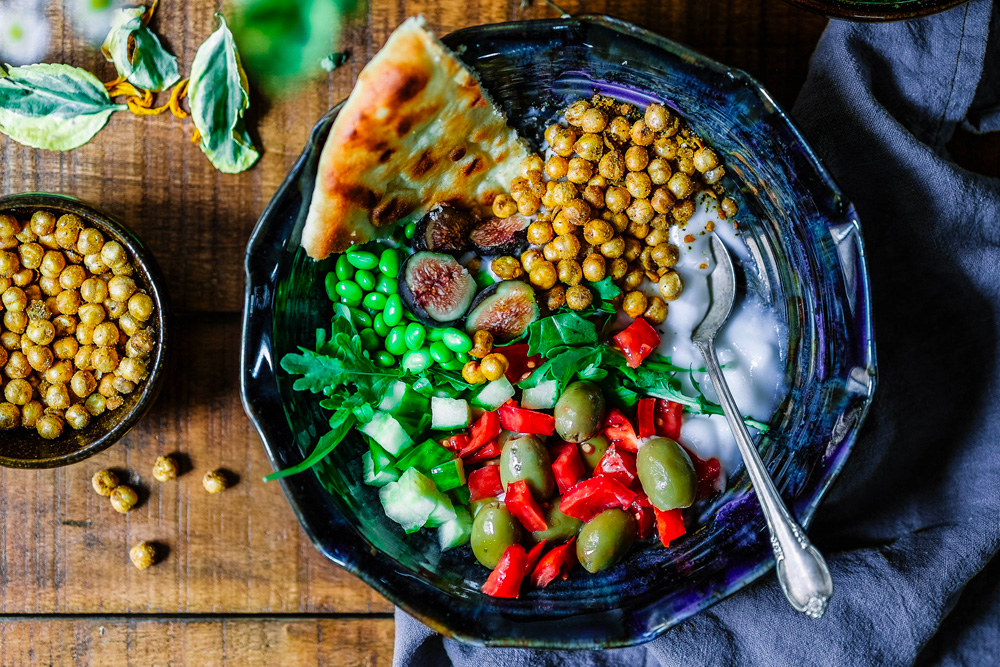 Belle assiette saine et gourmande