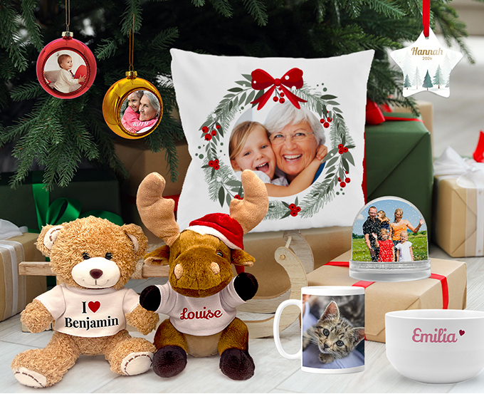 aaaLe cadeau de Noël personnalisé, nouvelle star de Noël !
