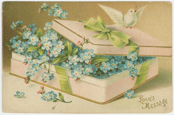Carte postale ancienne : St Valentin