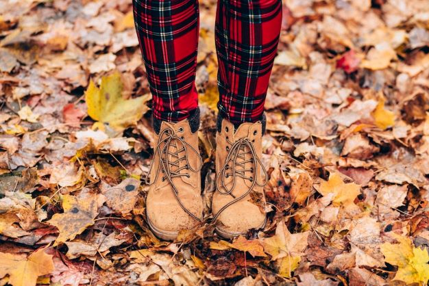 Des bottines à lacets