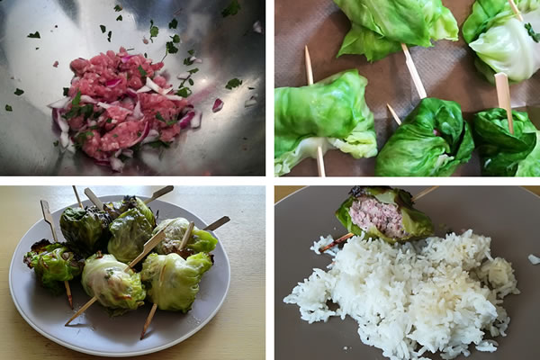 recette de choux farcis