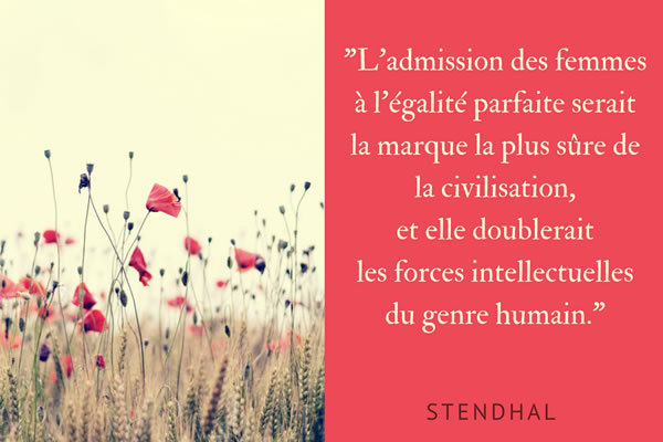 citation Stendhal