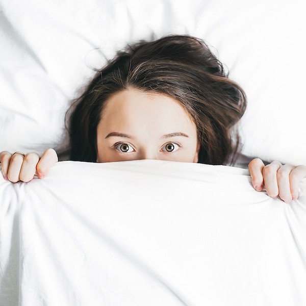 Une femme qui dort