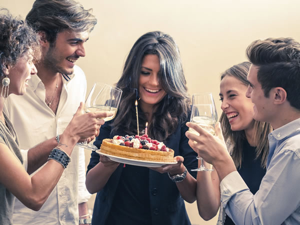 fête d'anniversaire entre amis