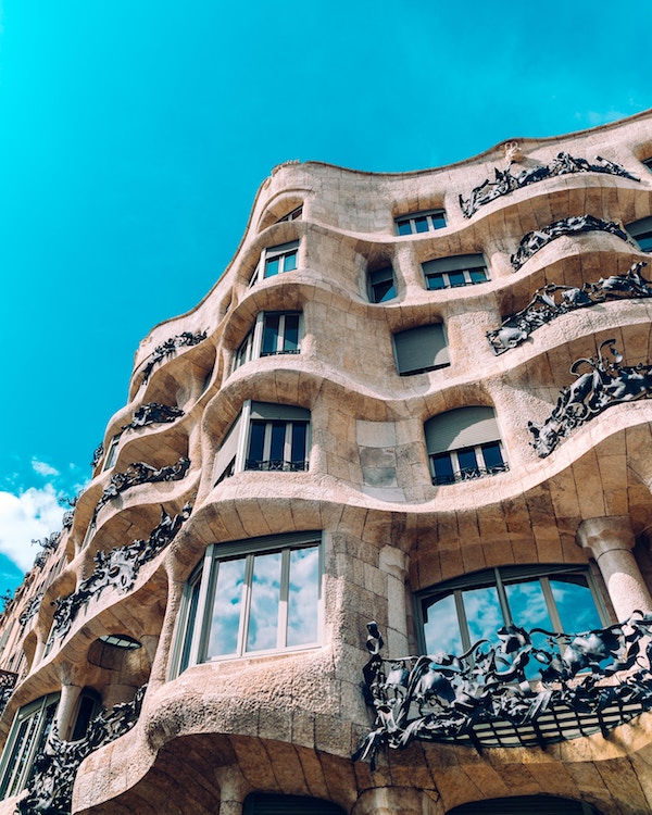 La pedrera, Casa Milá, Barcelone, Espagne - Photo by Florencia Potter