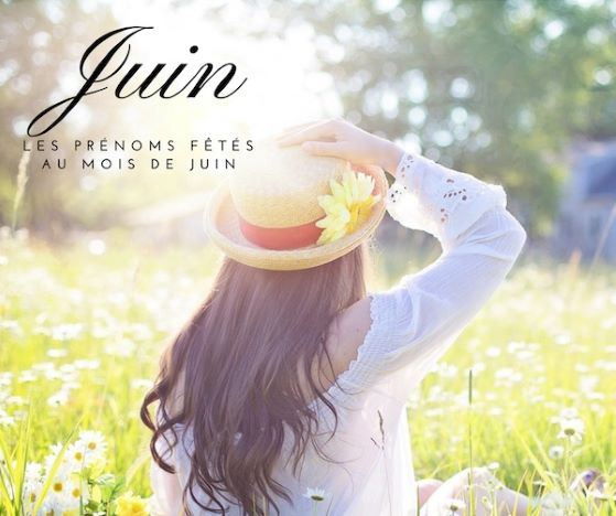 Prénoms fêtés au mois de juin