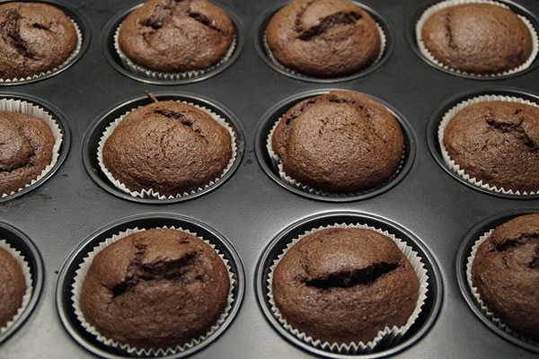 Préparation des muffins