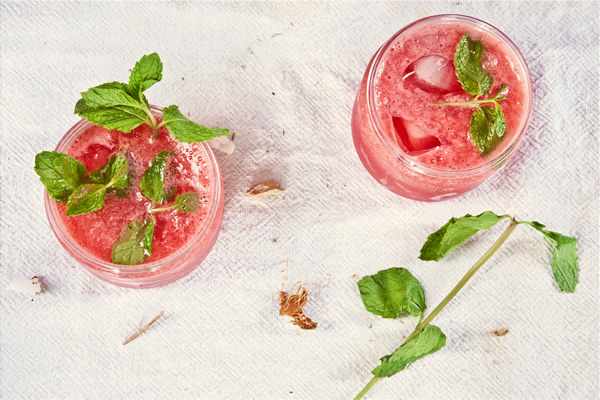 Virgin Pink Mojito pour l'apéritif