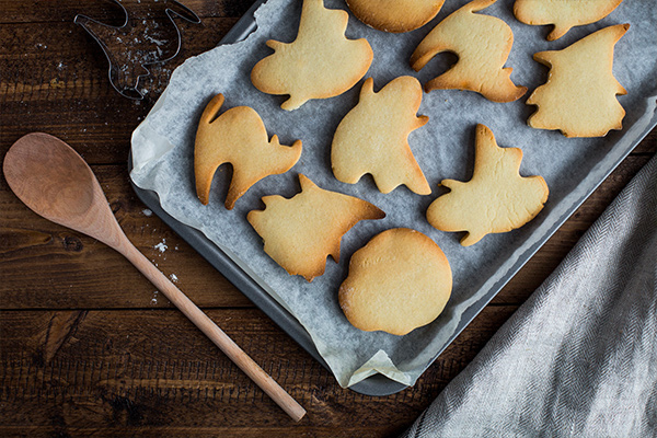 La recette de sablés d'Halloween