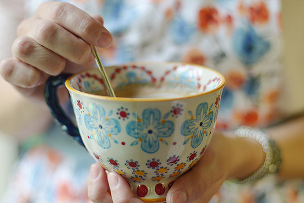 Une tasse de thé réconfortante