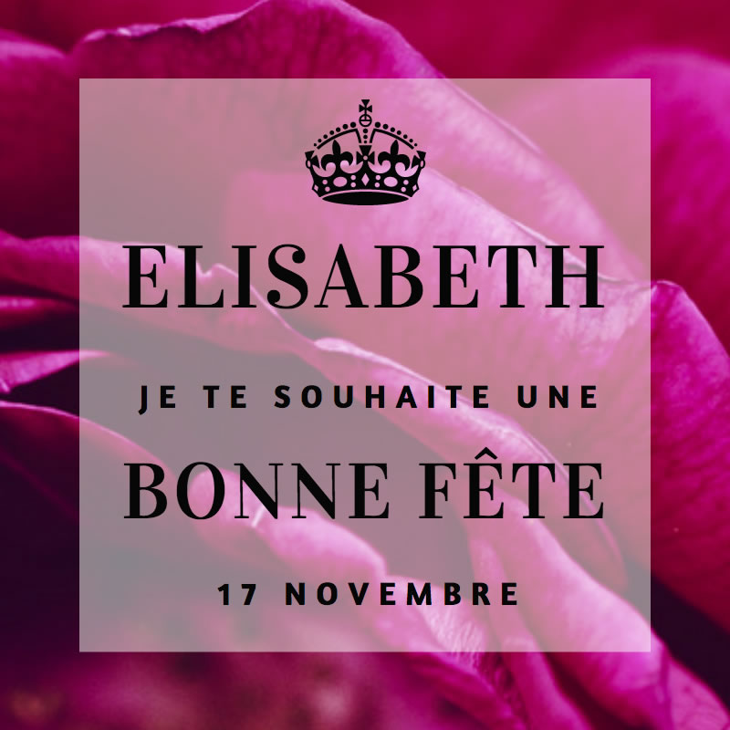 Le Prenom Elisabeth