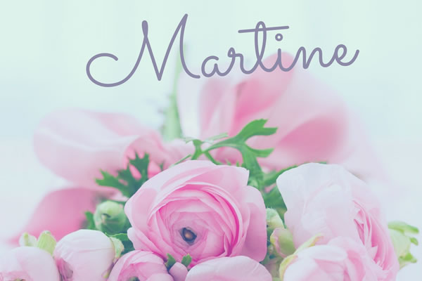 Le Prenom Martine